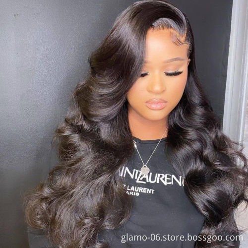 Glueless 40 Inch HD Lace Front Wig,HD Transparent Natural Human Hair Wigs,Brazilian HD 13X6 Lace Frontal Wigs For Black Women